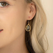 Blossom Earrings on model