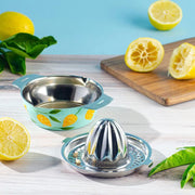 Stainless Steel Hand-painted Citrus Juicer lifestyle