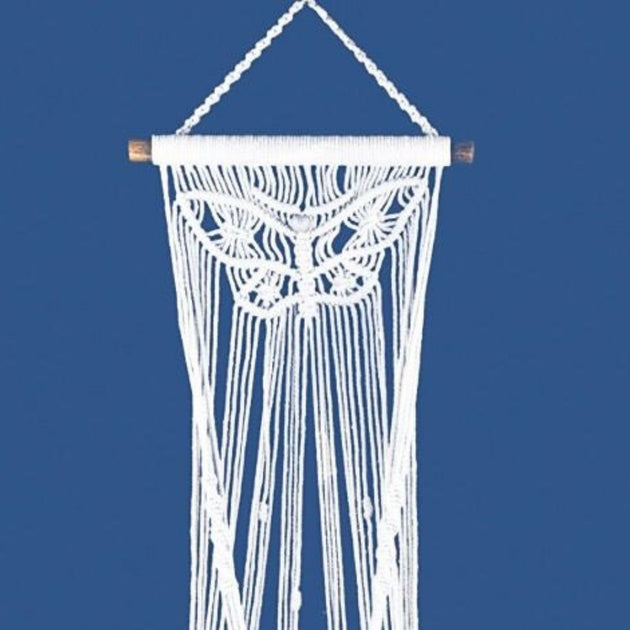 butterfly plant hanger Macrame Plant Hanger