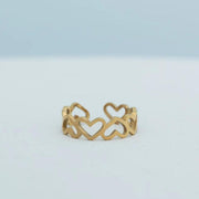 Token of Love Adjustable Ring styled