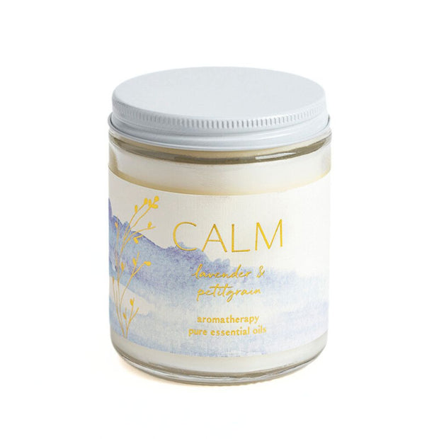 Spa Aromatherapy Candle in a jar - Calm