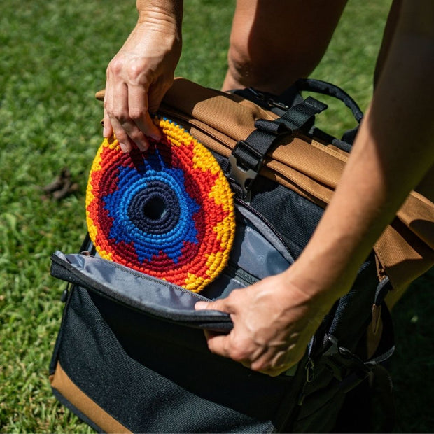 El Grande Hand-Crocheted Frisbee Disc - Pickle