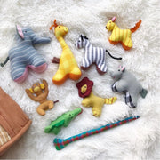 Magical Tree Playhouse Set with Jungle Animals styled