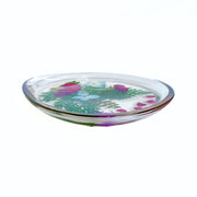 Resin Jewelry Dish - Mother Daughter Garden Flowers side view