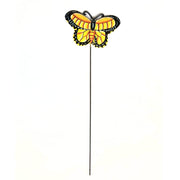 Painted Metal Garden Stake - Butterfly