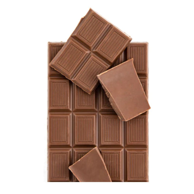 Organic Classic Milk Chocolate (43% Cacao) 80g Bar interior