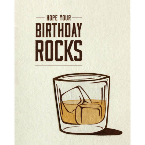 Birthday Rocks Card by Good Paper