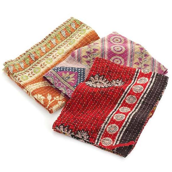 Assorted Reversible Kantha Dish Towels