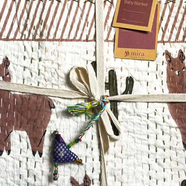Kantha baby 2025 blanket