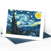 Starry Night by Van Gogh Quilling Card lifestyle