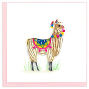 Colorful Llama Quilling All Occasion Card