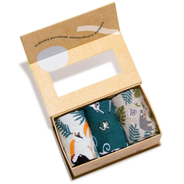 Gift Box - Socks That Protect Fainforests