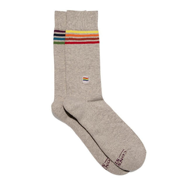 Socks that Save LGBTQ Lives - Grey