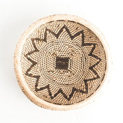 10-inch Tonga Woven Fruit Basket seen from above