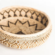 10-inch Tonga Woven Fruit Basket interior detail