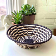 Decorative Sisal Fiber Fruit Basket - Monochrome lifestyle
