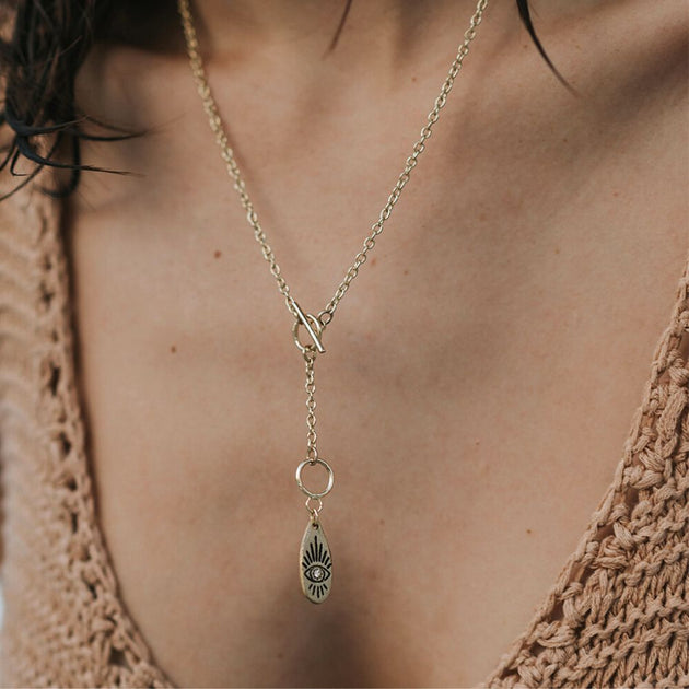 Asha Jewelry | Clover Lariat
