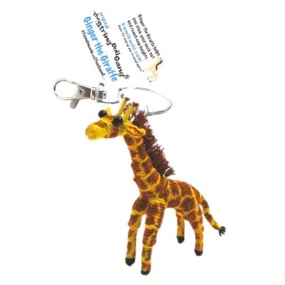 Kamibashi String Doll Keychain - Ginger the Giraffe