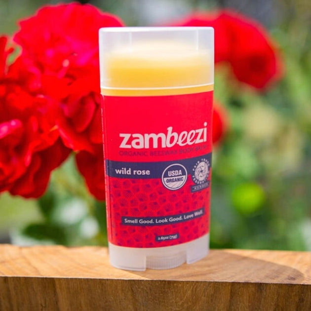 Honeybalm Carton - Zambeezi Organic, Fair Trade Beeswax Honey Lip Balm