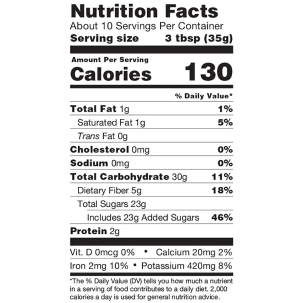 Organic Spicy Hot Cocoa Mix Nutrition Facts