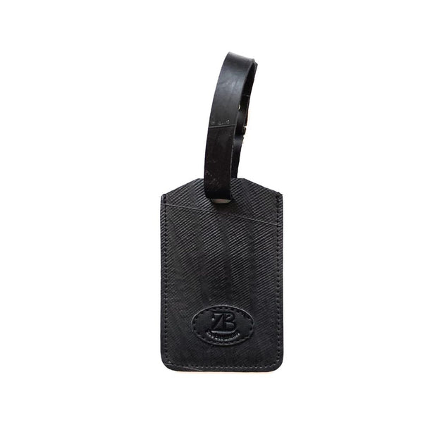 Recycled Inner Tube Luggage Tag front