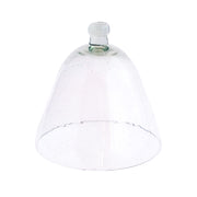 Handblown Glass Dome for Long Oval Cheese Board
