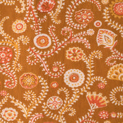 Sydney Midi Dress Paprika Suzani fabric detail