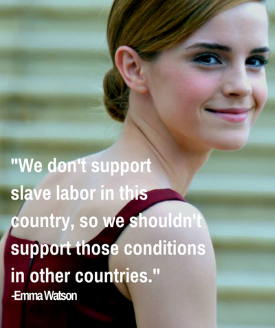 How Celebrities are Changing Fair Trade