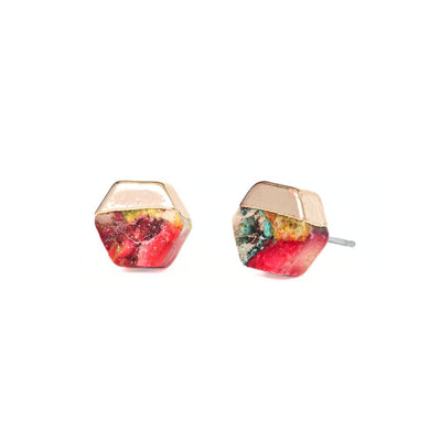 Sedona Sunrise Reds Stud Earrings by Starfish Project