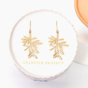 Rooted and Rising Branch Earrings in gift box