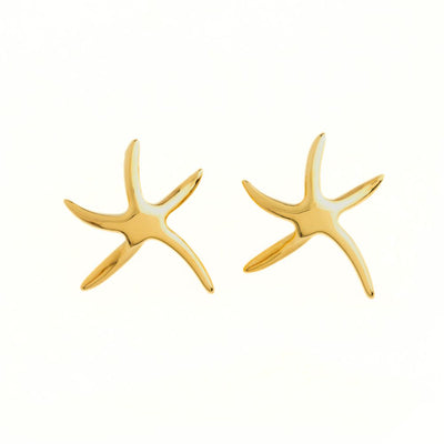 Starfish Hope Stud Earrings in Gold