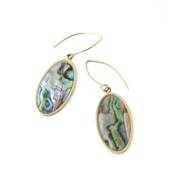 Under the Sea Abalone Earrings