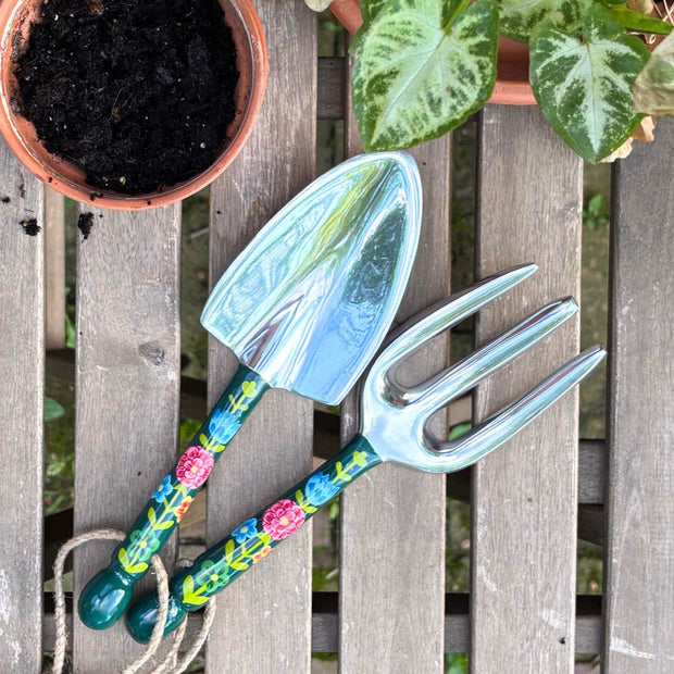 Garden Trowel and Fork Tool Set styled