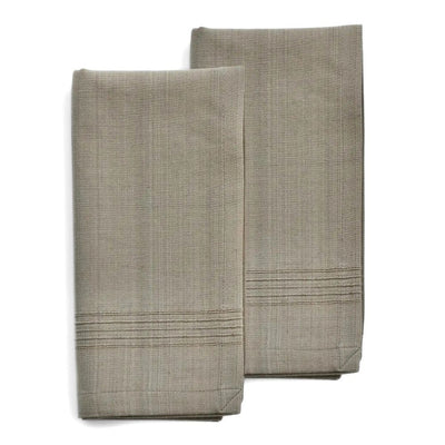 Set of two 20" X 20" Hand-woven Cotton Napkin in solid color Cider