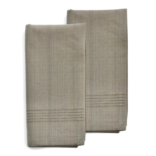 Set of two 20" X 20" Hand-woven Cotton Napkin in solid color Cider