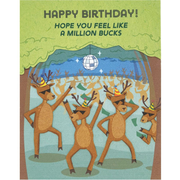 Million Bucks Birthday Card