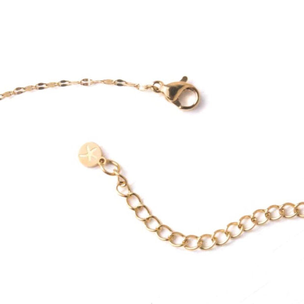 Brayden Turquoise Pendant Necklace chain closure detail
