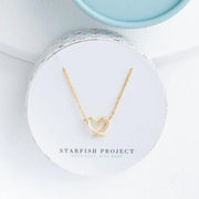 With Love Gold Necklace in Gift Box