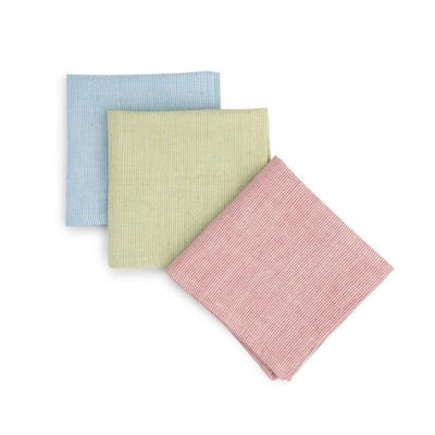 Set of 3 Cotton Handkerchiefs - Seattle
