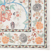 Modern Jaipur Tablecloth 90" X 60" closeup detail
