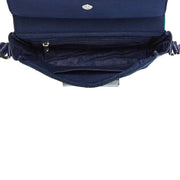 Shanti Leather & Cotton Crossbody Bag