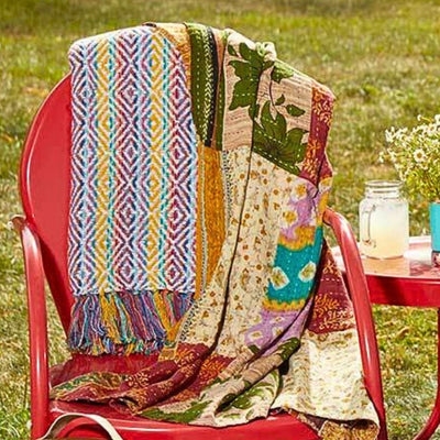 Yaatra Rainbow Rethread Throw outdoors lifestyle