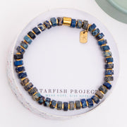 Starfish Project Emperor Blue Beaded Bracelet in gift box