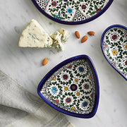 Hand-painted West Bank Triangle Dish lifestyle