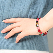 Song Song Beaded Bracelet on model