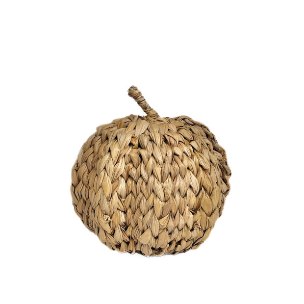 Natural Hogla Grass Decorative Pumpkin - small