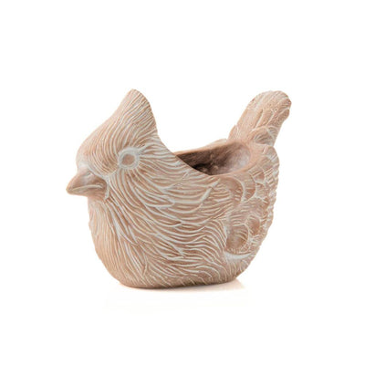 Small Cardinal Terracotta Planter