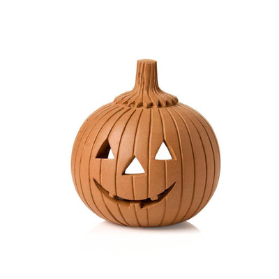 Handmade Terracotta Jack O' Lantern front view