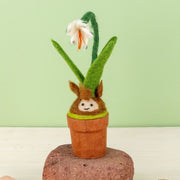 Potted Plant featuring Felted Snow Drop Blossom lifestyle