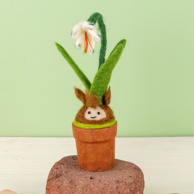 Potted Plant featuring Felted Snow Drop Blossom lifestyle